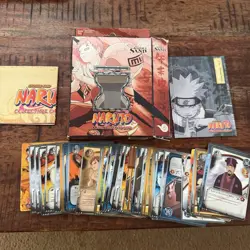 Naruto Collectible Card Game Lot w/ Storage Box, Rule Book & Cards - Storage - Image 2