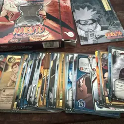 Naruto Collectible Card Game Lot w/ Storage Box, Rule Book & Cards - Storage - Image 3