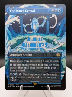 The Water Crystal (Borderless) Regular Rare Final Fantasy MTG (NM) - Image 1