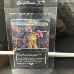 Magic The Gathering MTG Foil Swords To Plowshares P 001 Sealed Promo NM Thanos - Image 1