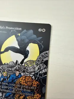 T'Challa's Protection - Teferi's Protection (Borderless) 51 MAR MTG M NM - Image 4