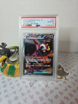 PSA 10 Pokemon Card Fezandipiti ex SAR 089/064 sv6a Night Wanderer Japanese - Image 1