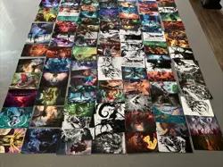 Magic the Gathering 140 Mixed Art Card Lot NM - Image 2