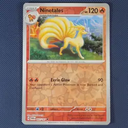 Ninetales 027/167 - Twilight Masquerade - Common Reverse Holo Pokemon Card - NM - Image 1