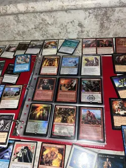 MTG Binder Variety Of Magic The Gathering Cards - Vintage -Onward!+ Mythic/rare! - Image 2