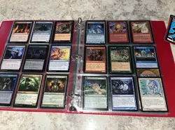 MTG Binder Variety Of Magic The Gathering Cards - Vintage -Onward!+ Mythic/rare! - Image 5