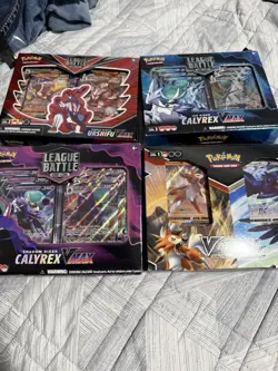 Pokemon TCG League Battle Deck Shadow Rider Calyrex VMAX English 60 Cards 2021 - Image 2