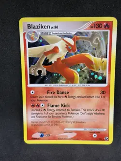 Pokemon TCG Blaziken Holo Card 1/106 Great Encounters Rare Near Mint Condition - Image 1