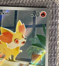 Fennekin 080 - Pokemon Center Stamped Promo - Chaos Rising Card NM - Image 3