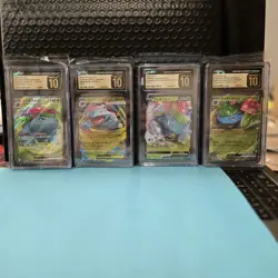 CGC Pristine 10 Venusaur ex 184/165 sv2a Pokemon Card 151 - 4 pristine 10s - Image 1
