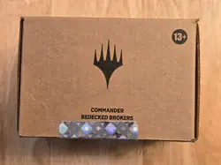 Bedecked Brokers Commander Deck New Capenna MTG Sealed Minimal Pkg - Image 1