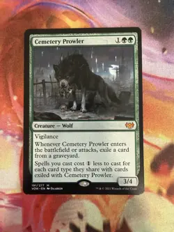 Cemetery Prowler Innistrad: Crimson Vow Regular - Image 1