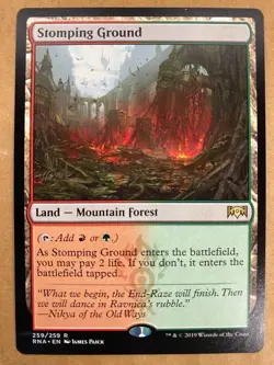 MTG 1x Stomping Ground # 259 Ravnica Allegiance Modern Magic the Gathering x1 NM - Image 1