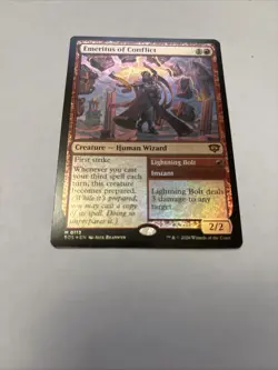 Emeritus of Conflict Secrets of Strixhaven Foil - Image 1
