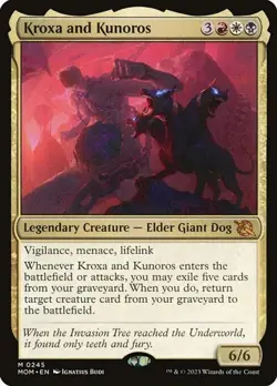 Kroxa and Kunoros MOM NM MTG - Image 1