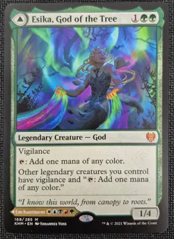 Esika, God of the Tree #168 (LP) Kaldheim KHM Magic MTG - Image 1