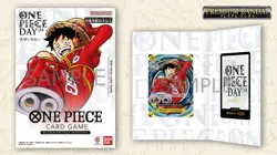 One Piece Sealed OP07-109 Monkey D Luffy + DON!! P Promo JAP JAP PREORDER - Image 1