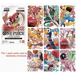 10 Promo Pack ONE PIECE Card Game ~ ONE PIECE ROUND - PREVENDITA Japanese - Image 1