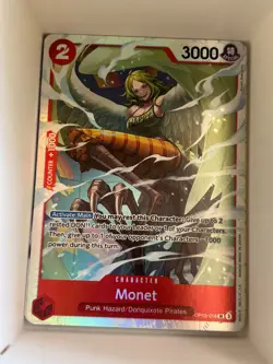 OP10-016 Monet English SR One Piece TCG Card Game - Image 1