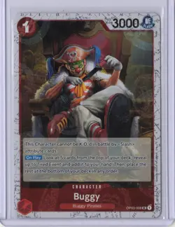 One Piece Promotion Cards #OP03-008 Buggy (Judge Pack Vol. 2) - Image 1