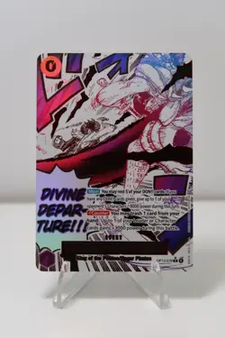 Divine Departure OP13-076 Alternate Art One Piece Carrying On His Will Near Mint - Image 1