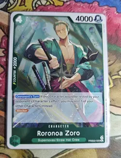 Roronoa Zoro PRB02-006 Rare Premium Booster - The Best Vol. 2 One Piece English - Image 1