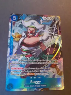 Buggy (048) (Alternate Art) OP16-048 The Time of Battle One Piece Foil NM - Image 1