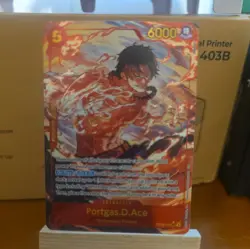 Portgas.D.Ace (Alt Art) - OP16-118 - One Piece The Time of Battle - Image 1