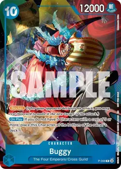 Buggy (Event Pack Vol. 8) PR One Piece Promotion Cards P-098 NM Foil - Image 1
