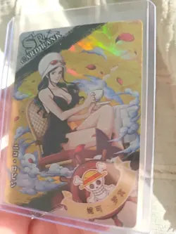 ONE PIECE Card Anime Full Art - SR HOLO - NICO ROBIN OP-S1 SR07 - Image 3