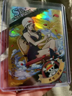 ONE PIECE Card Anime Full Art - SR HOLO - NICO ROBIN OP-S1 SR07 - Image 4
