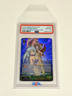 Weiss Schwarz Arifureta - Full Power, Shea SP Signed Gold Signature PSA 10 ENG - Image 3