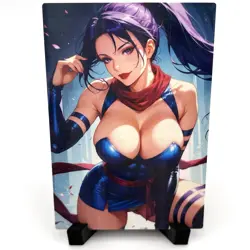 Psylocke Sexy Hot Anime Waifu Girl Doujin Lewd Goddess Story ACG Holo Art Card - Image 2
