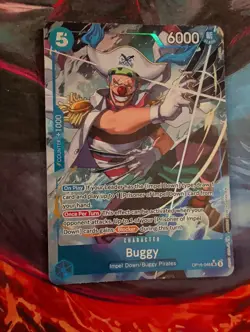 Buggy (Alternate Art) OP16-048 The Time of Battle One Piece Card Game - Image 1