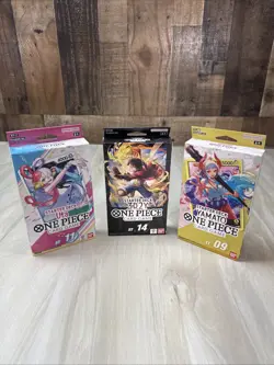 Bandai One Piece Trading Cards - Starter Deck ST-14 - 3D2Y Plus ST 09 , ST 11 - Image 1