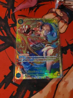 Monkey.D.Luffy OP13-118 SEC English Carrying On His Will - One Piece Card - NM - Image 1