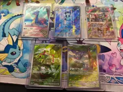 Pokemon Card Lot Bundled Singles Near Mint Condition S&V: DRI & 151 - Image 1