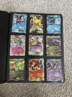 Pokemon Card Binder Lot Collection lots of rare cards market value is 3.5k - Image 1