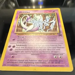 Mewtwo 12 Wotc Promo Pokemon Card - Check Description / Pictures - Image 3