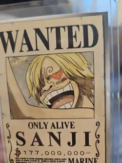 2022 ONE PIECE Epic Journey Panini Card 129 SANJI WANTED TCG - Image 3