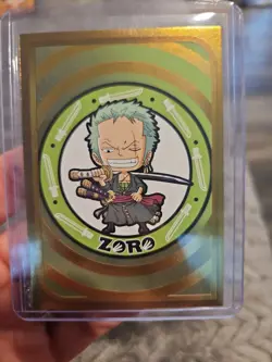 Panini One Piece Epic Journey Trading Card #209 Roronoa Zoro Gold Border - Image 1