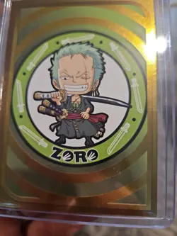 Panini One Piece Epic Journey Trading Card #209 Roronoa Zoro Gold Border - Image 3