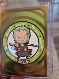 Panini One Piece Epic Journey Trading Card #209 Roronoa Zoro Gold Border - Image 4