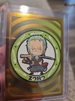 Panini One Piece Epic Journey Trading Card #209 Roronoa Zoro Gold Border - Image 5