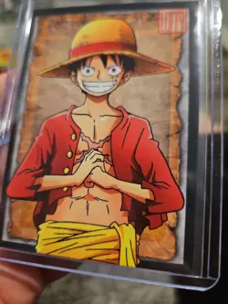 2022 ONE PIECE Epic Journey Panini Card 010 MONKEY D LUFFY Trading Card - Image 3