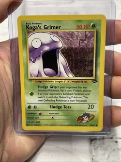 Koga's Grimer 78/132 Gym Challenge - VINTAGE WOTC POKEMON CARD NM/MT Nintendo - Image 1