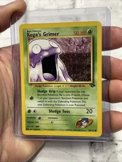 Koga's Grimer 78/132 Gym Challenge - VINTAGE WOTC POKEMON CARD NM/MT Nintendo - Image 2