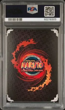 PSA 8 2009 Naruto Card CCG S13 Fateful Reunion Naruto Uzumaki Tailed Beast Mode - Image 2