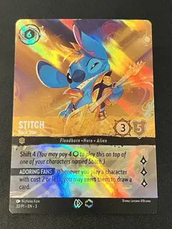 Disney Lorcana Stitch - Rock Star 30/P1 EN Promo Cards Promo Foil - Image 1