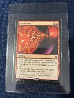 MTG Jeska's Will Mtg Murders at Karlov Manor Card 156 - Image 1